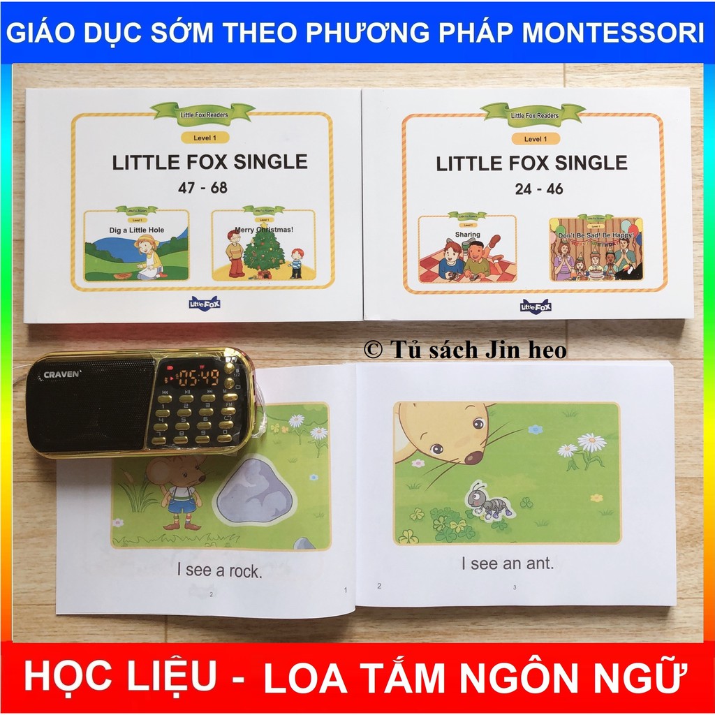 HỌC LIỆU Little Fox Single (kèm file nghe)