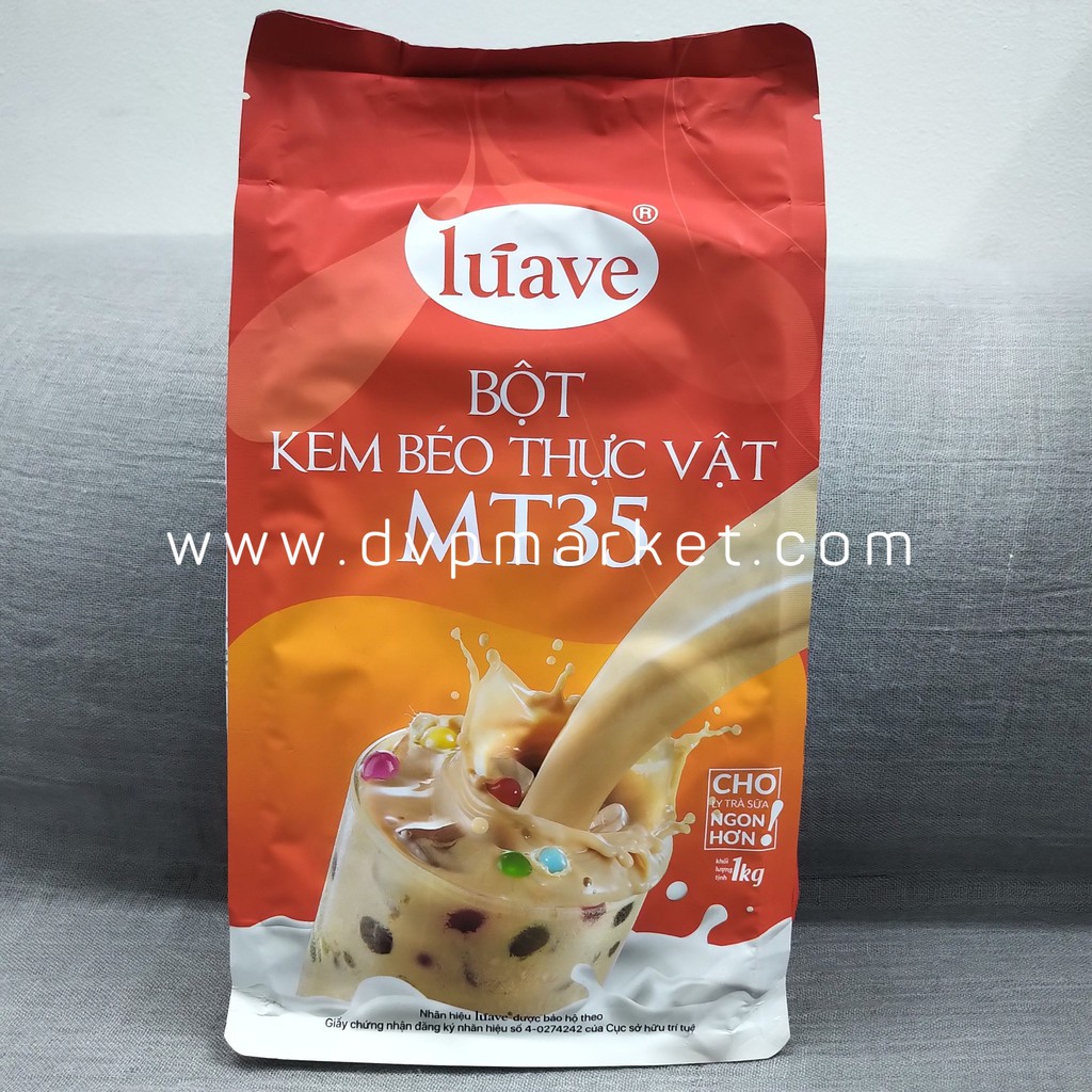 Bột Sữa pha nước uống, trà sữa,..Luave Mt35 (1Kg)