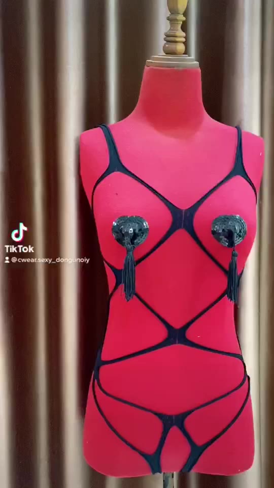 Bộ Đồ Nội Y Đan Dây Mảnh Quyến Rũ Gợi Cảm 8046 [CWEAR.SEXY_ĐỒ NGỦ & NỘI Y CAO CẤP] | BigBuy360 - bigbuy360.vn