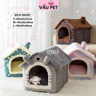 Nhà đệm êm ái cho chó mèo thú cưng - Ổ nằm, đệm, nệm chó mèo