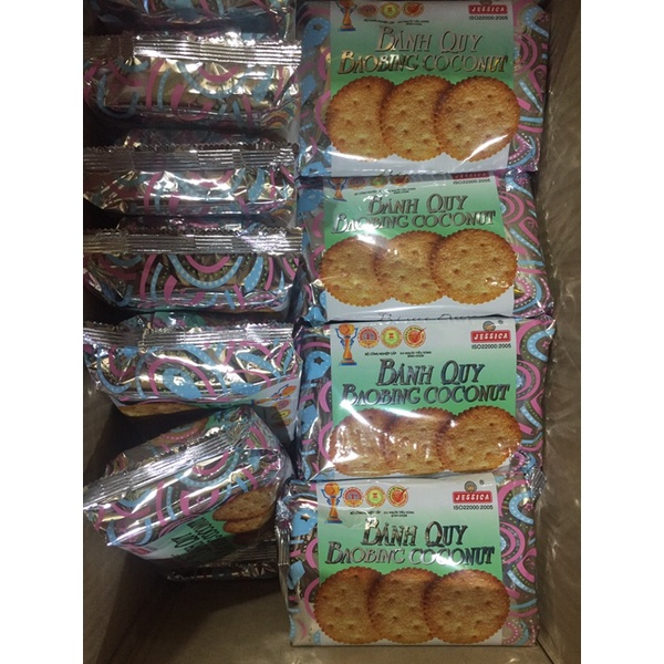 Bánh quy bạc Baobinc Coconut - Jessica (170g)