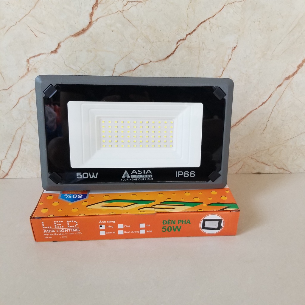 Đèn pha led ASIA Lighting chip SMD chuẩn ip66 công suất 10w,20w,30w,50w,100w