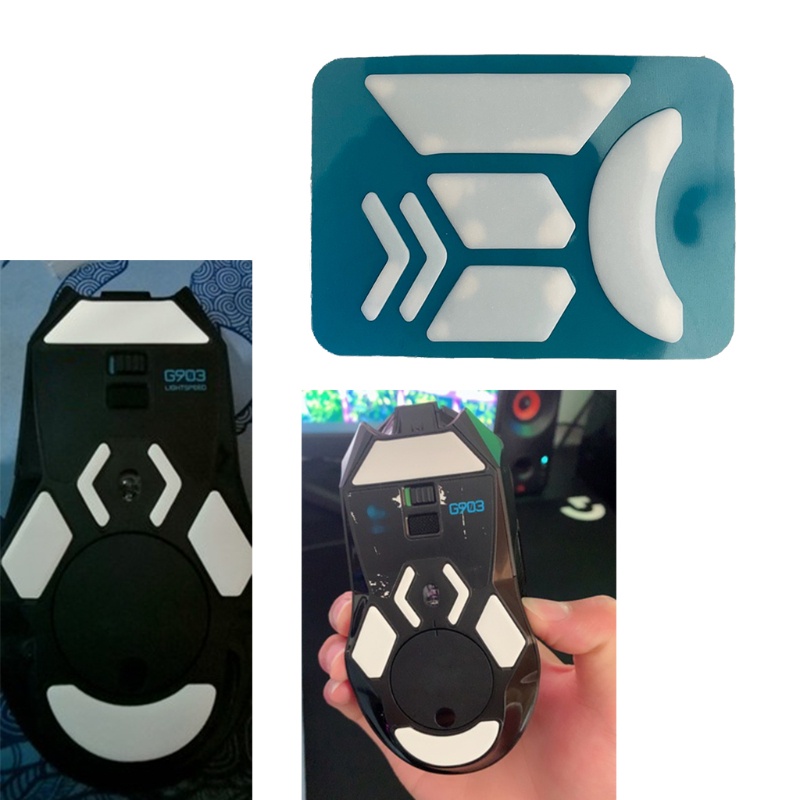 1 Miếng Dán Chân Chuột Không Dây G903 Viền Cong Cho Chuột Chơi Game