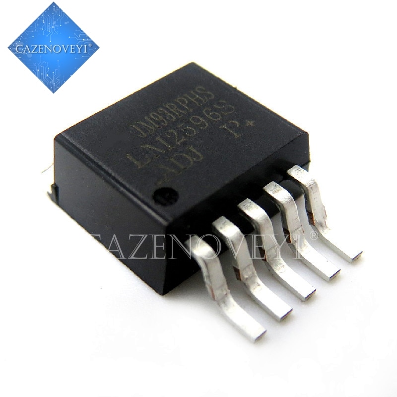 Set 5 chip điện tử LM2596S-ADJ LM2596S-5.0 LM2596S-3.3 LM2596HVS-ADJ LM2596HVS-5.0 LM2596S LM2596HVS LM2596 TO-263