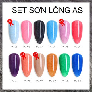 Sơn Gel AS Lông - Hàng Loại 1 - MÃ PC