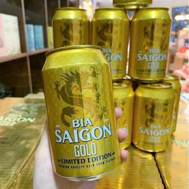 (Date:15/03/2022) Bia Sài Gòn Gold - 1 lon lẻ