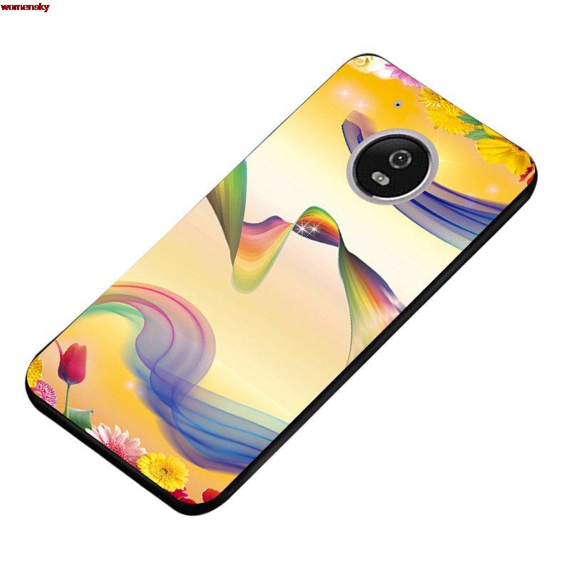 Motorola Moto C E4 G5 G5S X4 Plus HHC Pattern-5 Silicon Case Cover