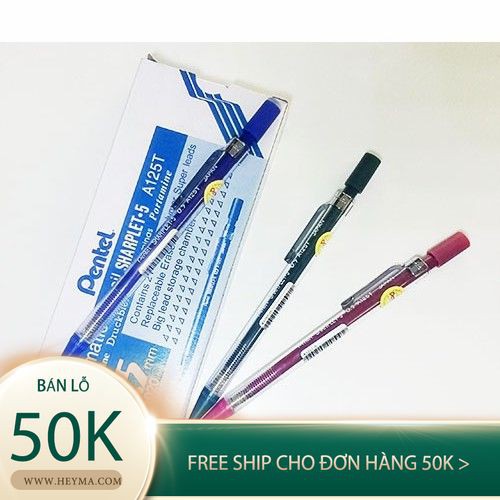 [Rẻ Vô Địch]Bút chì bấm pentel A125T ㊭ ㊮ ㊯