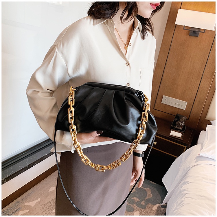 Túi đeo vai nữ xếp ly hàng Quảng Châu Thời Trang