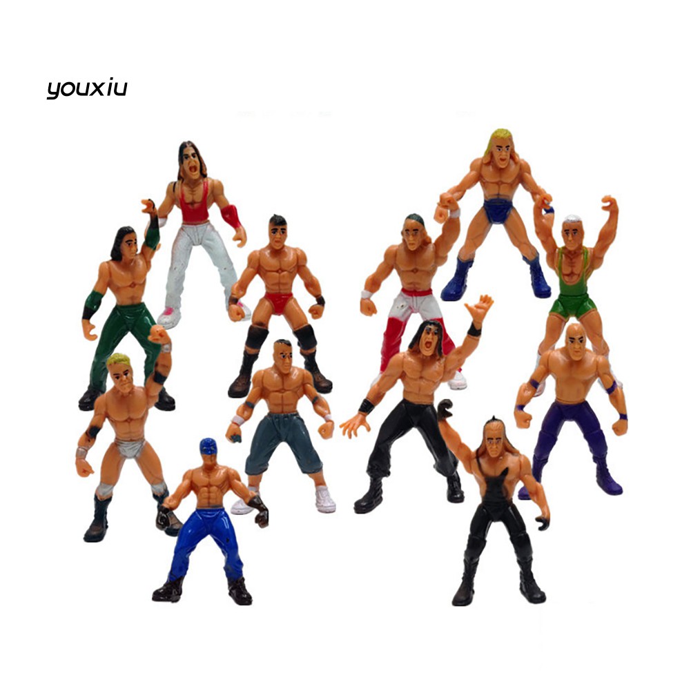 Bộ Đồ Chơi Lắp Ráp Mô Hình Đấu Vật Thú Vị Cho Bé