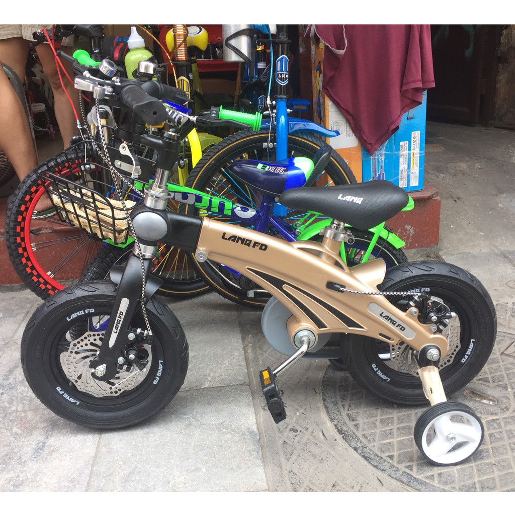 XE TRẺ EM NHÔM VÀNH ĐÚC KHUNG ĐÚC HỢP KIM NHÔM SIZE 12&quot;