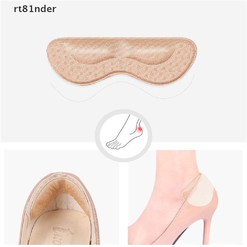Set 2 / 4 Cặp Miếng Dán Gót Giày Cao Gót Mềm Mại Tự Dính