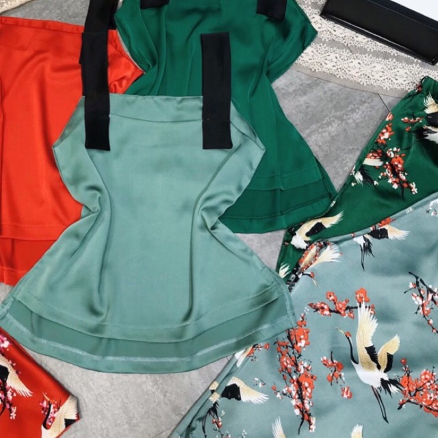 Bộ lụa satin
