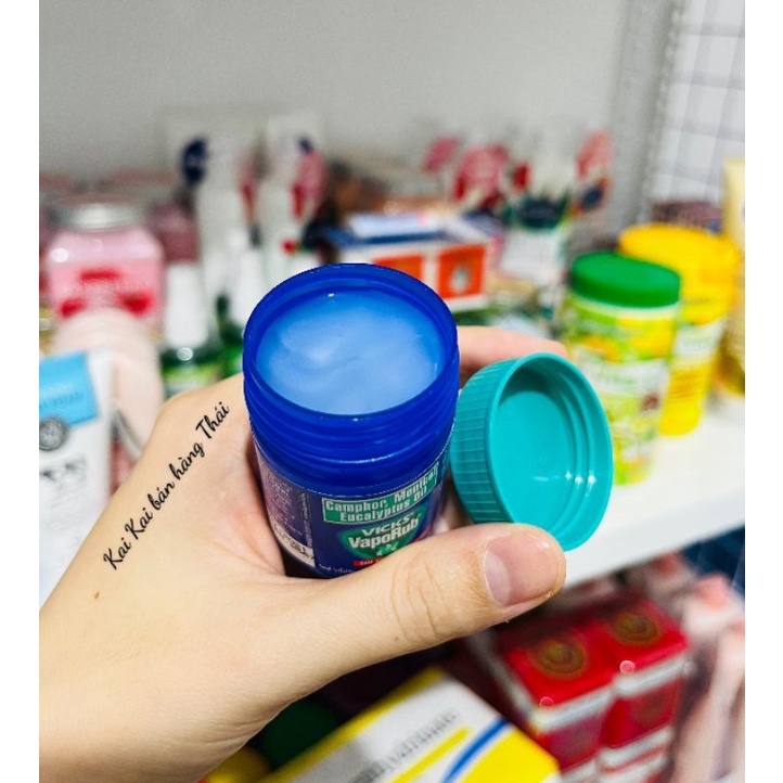 Dầu Vicks Vaporub Babybalsam giảm nghẹt mũi, bôi ấm ngực Thái Lan chính hãng date 2025