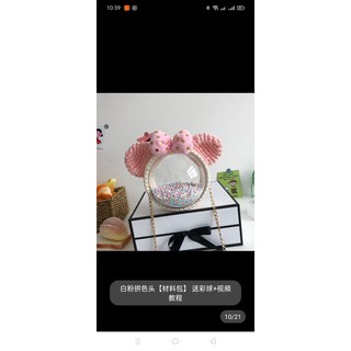 (Sẵn)Túi micky đan len