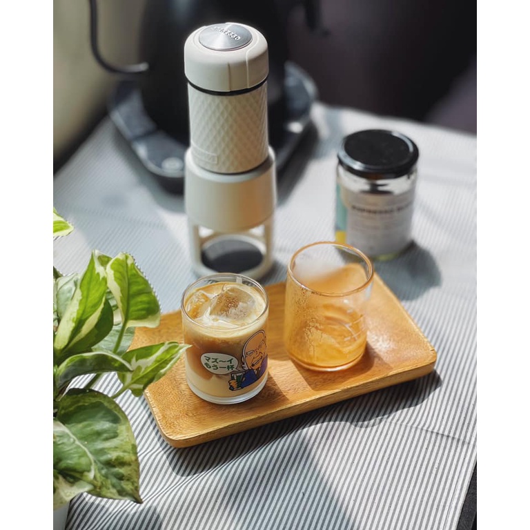 Máy pha cà phê cầm tay Staresso Basic bản nâng cấp 2022, máy pha cafe Staresso nhỏ gọn dành cho dân văn phòng và du lịch