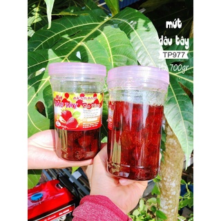 Mứt dâu tây đà lạt - hủ lớn 700g