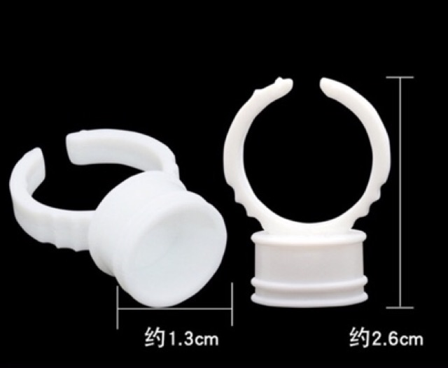 Nhẫn Nhựa Phun Xăm, Nối Mi