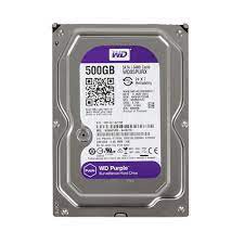 Ổ Cứng HDD 500GB WD Purple chuyên CAMERA(Ổ TÍM)