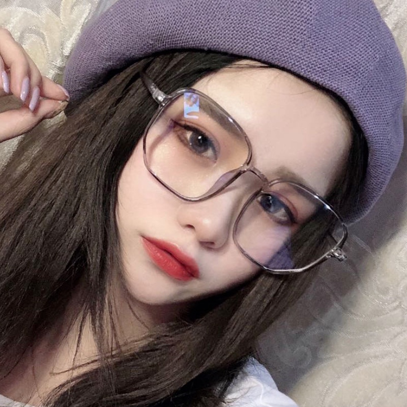 Kính mắt gọng vuông chống ánh sáng xanh 0-600 phong cách Hàn Quốc thời trang dành cho cả nam và nữ