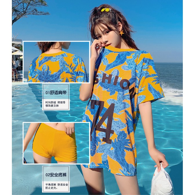 Bộ bơi 3 mảnh nữ 74 họa tiết độc đáo trẻ trung năng động 2020 | BigBuy360 - bigbuy360.vn