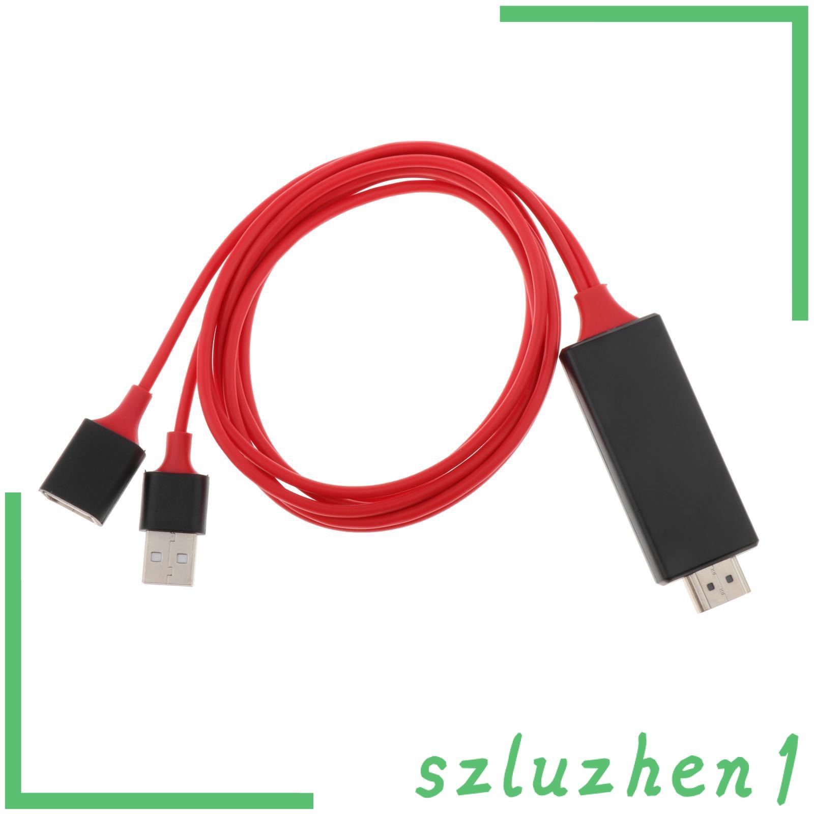 (Hi-Tech) Giắc Chuyển Đổi Từ Usb Sang Hdmi 4k