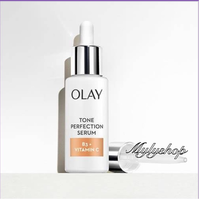 Serum Olay xóa nám và sáng da đều màu hoàn hảo với Vitamin B3 +C 40ml