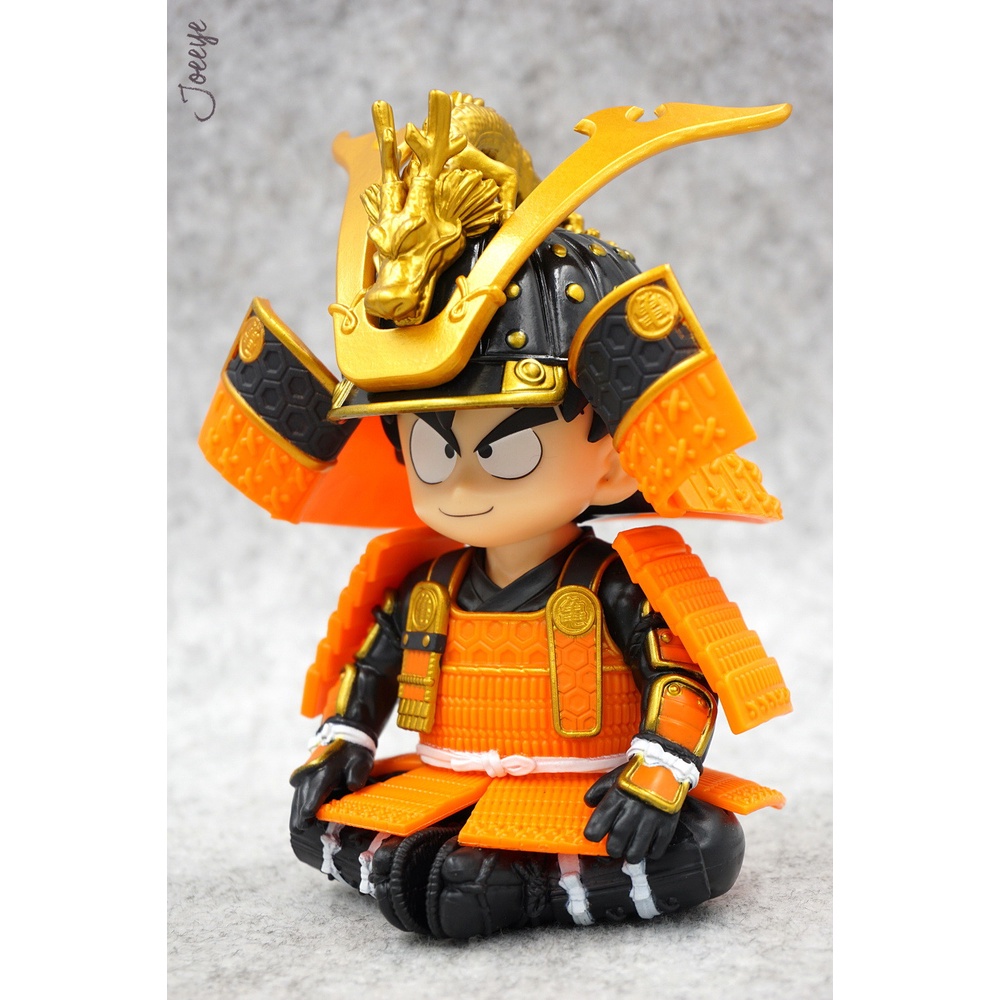 Mô Hình Nhân Vật Dragon Ball Son Goku Samurai Kabuto Ryukyu Mũ Rồng Chính Hãng Banpresto Nhật Bản