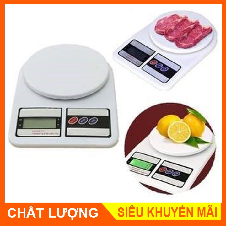 Cân điện tử 7kg siêu nhạy dùng cho nhà bếp SF-400 - Cân nhà bếp cân thực phẩm