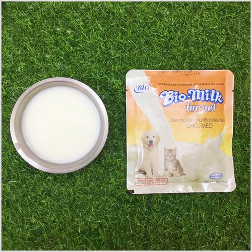 Sữa Bột Cho Chó Mèo BIO MILK FOR PET 100g Bổ sung Vitamin, Đạm, Béo và Khoáng