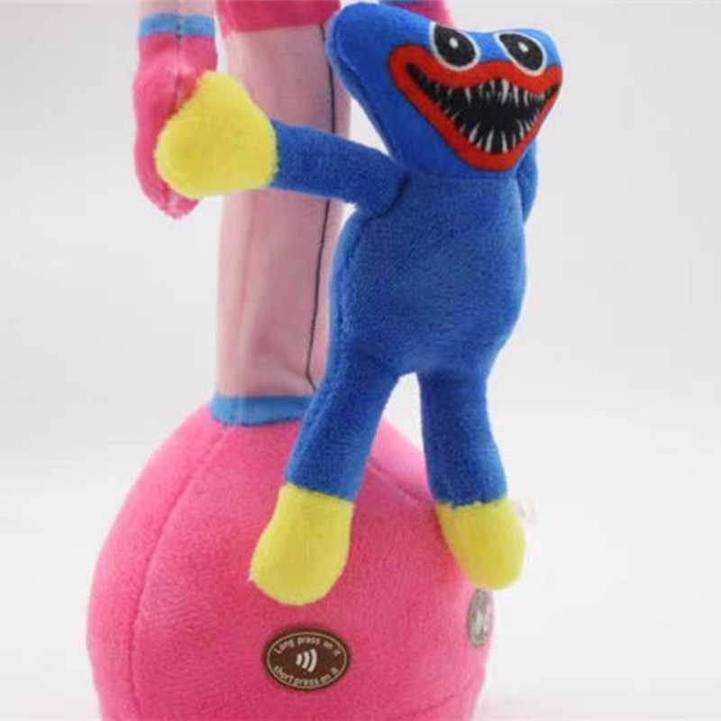 6 phong cách Poppy Playtime Mommy Electric Hát Dancing Đồ chơi sang trọng Huggy Wuggy quà
