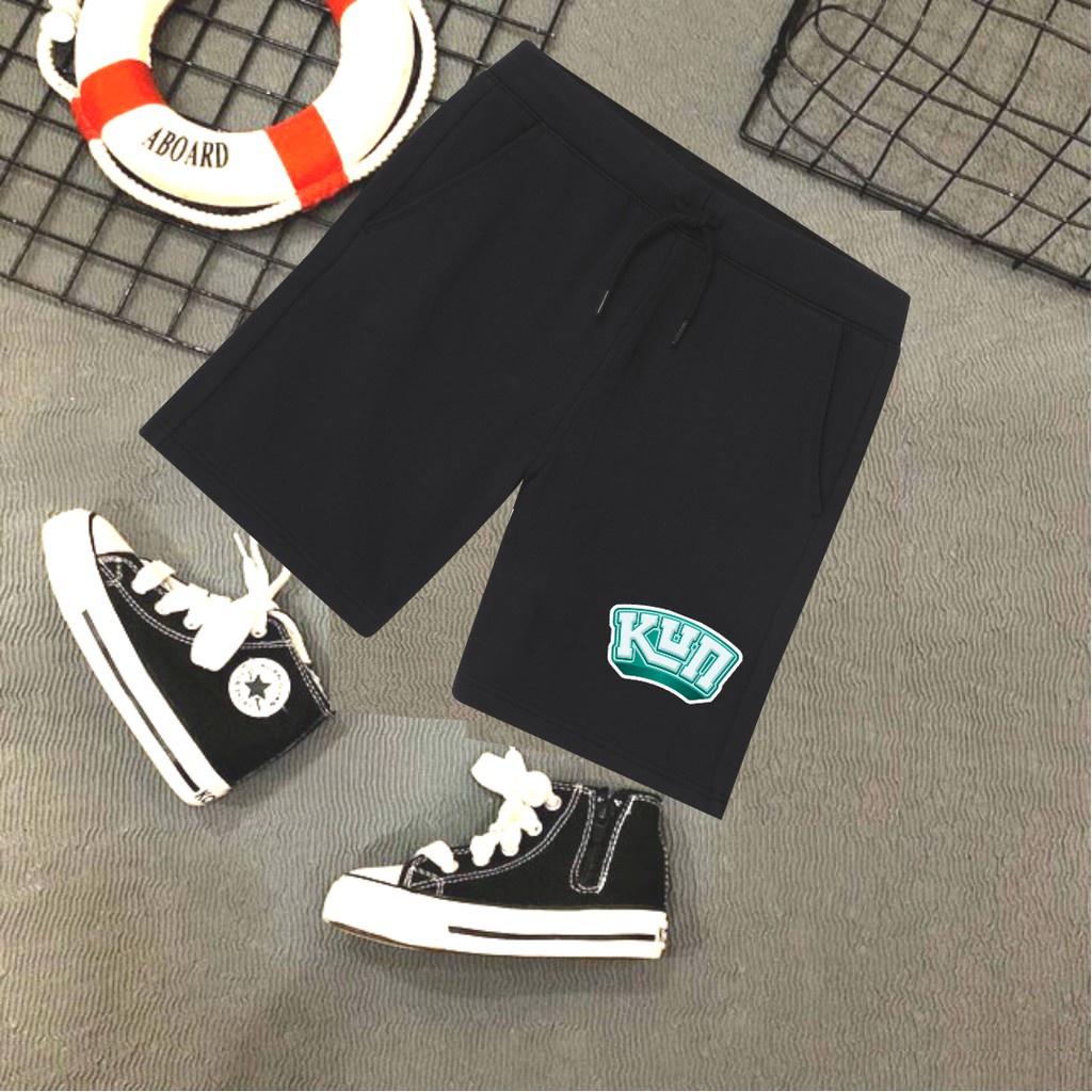 [giá sĩ] Quần thun bé trai gái in LOGO KUN chất đẹp đủ size ( có video xem chất)