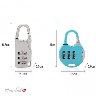 Ổ khóa số mini dễ thương loại nhỏ