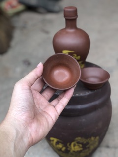 Nậm rượu tử sa 500ml