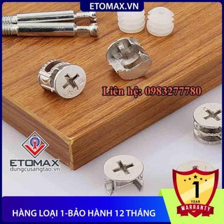 [Hàng loại 1-Bảo hành 12 tháng] Bộ 50 chốt ốc cam ( ETOMAX )