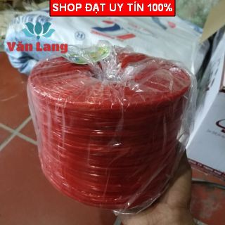 1 Cuộn Dây buộc hàng loại đẹp, dây nilong, dây dứa màu đỏ siêu dai bền