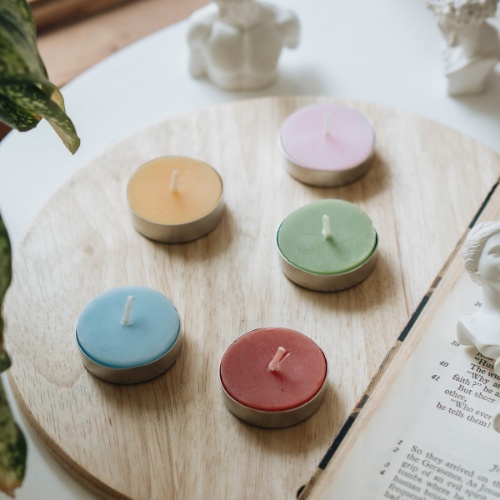 Ly Gel Đốt Nến Siêu Xinh (TẶNG KÈM 3 viên nến tealight hương bất kì)