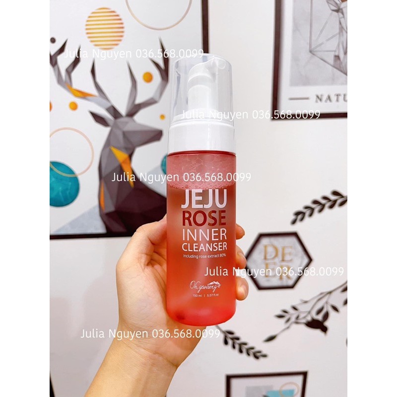 Dung dịch vệ sinh Jeju Rose Inner Cleanser 150ml