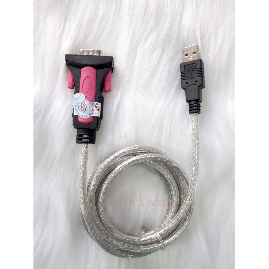 Cáp USB to Com  Z-Tek ZE533A Cáp xịn ZTEK