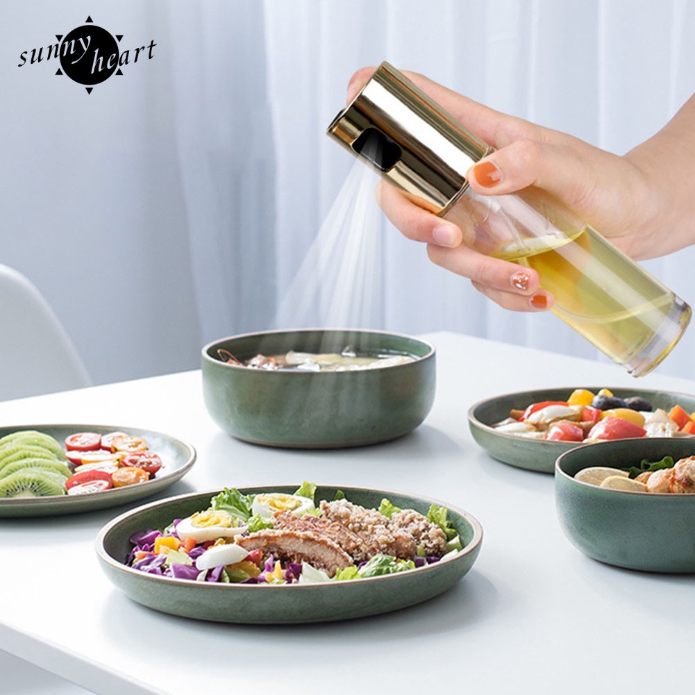Bình Xịt Dầu Ăn / Giấm 100ml Tiện Dụng Cho Nhà Bếp