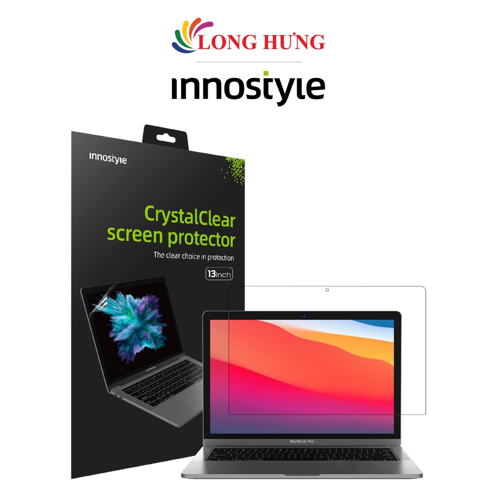 Dán màn hình Innostyle Crystal Clear Screen Protector Macbook Pro/Air 13 inch 2018-2020 ISP13HD - Hàng chính hãng