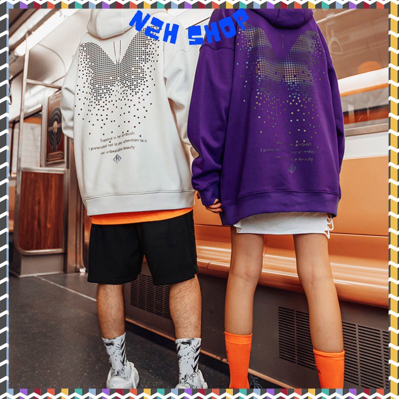 Áo Hoodie Nam Nữ Chất Nỉ Ngoại Cao Cấp In Hình Cánh Bướm,Mẫu Độc Nhất N2H Shop | BigBuy360 - bigbuy360.vn