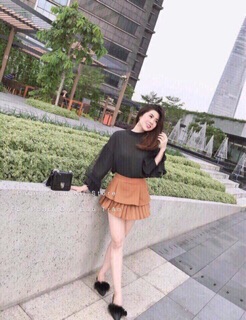 Áo ren tay bồng