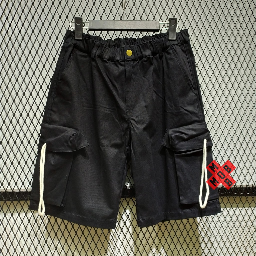 Quần short nam kaki túi hộp