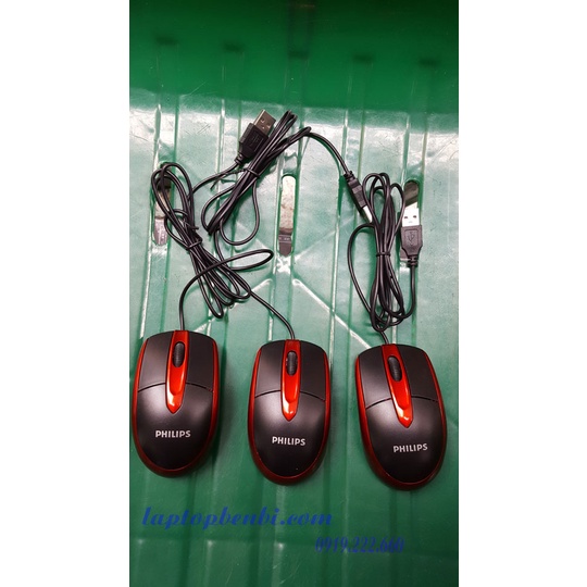 Chuột máy tính có dây Philips đẹp, giá rẻ