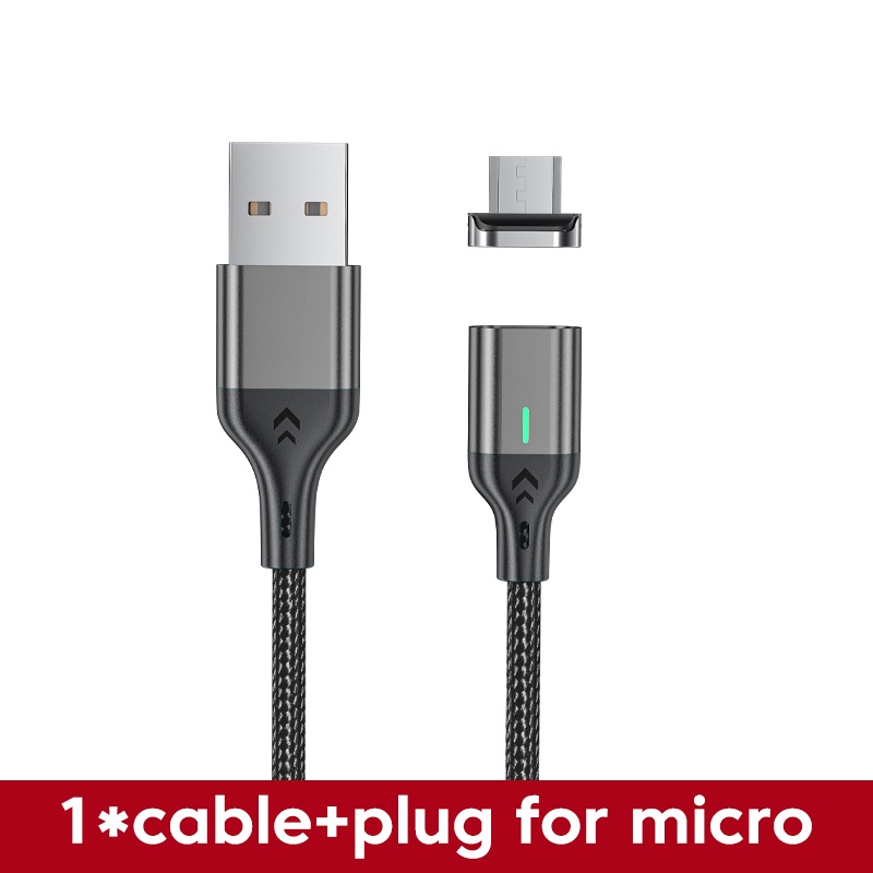 Cáp Sạc Nhanh 3A Cổng USB Type C Gắn Nam Châm Cho Điện Thoại Di Động