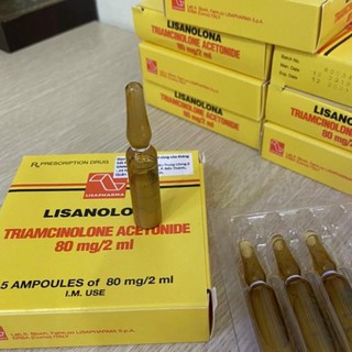 [Khuyến Mãi Sốc] LISANOLONA nhập khẩu từ Ý dùng để tiêm sẹo lồi tự tin đánh bay sẹo lồi - HỘP 5 ỐNG