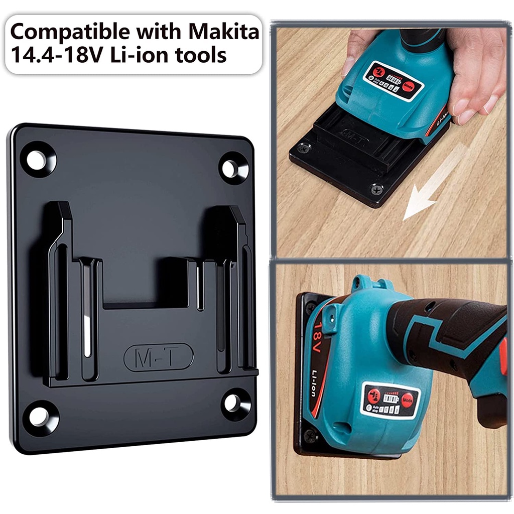 Giá Đỡ Cố Định Dụng Cụ Cho Máy Makita / DeWalt / Milwaukee / Bosch，giá đỡ pin Máy Makita / DeWalt / Milwaukee / Bosch 18V