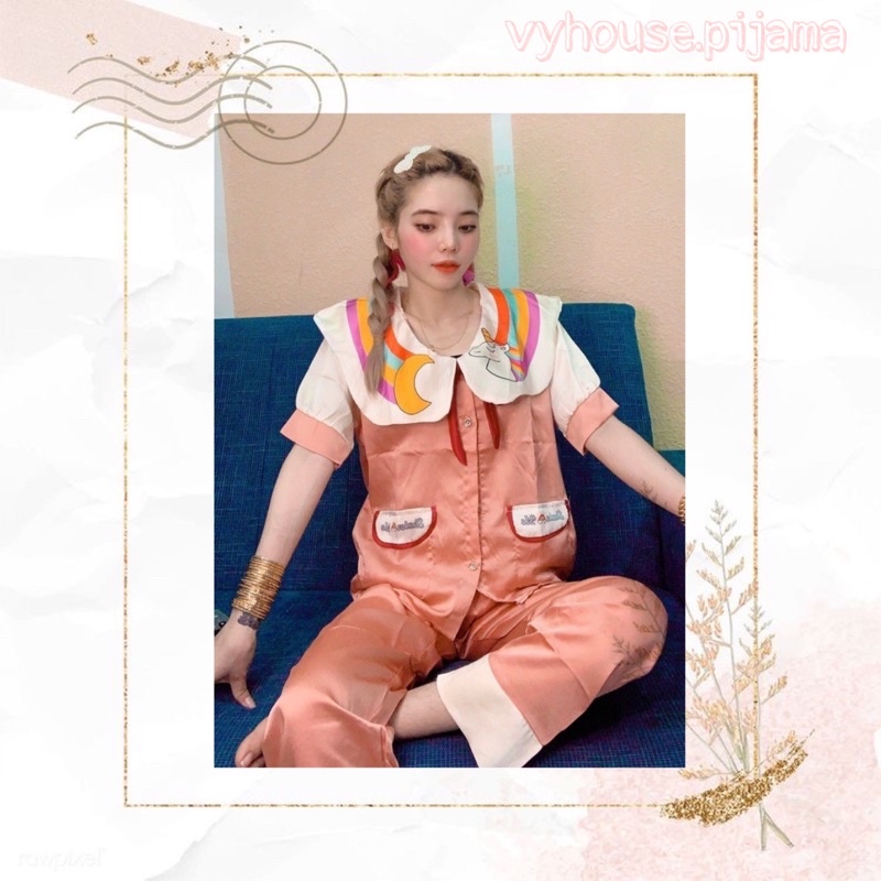 Pijama tiểu thư dáng mới hot hit [kèm video ảnh thật]