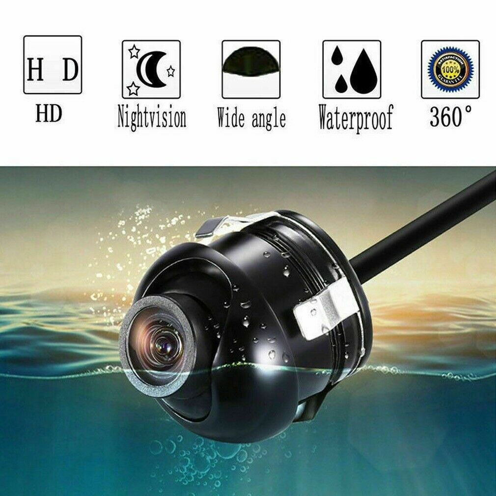 360 ° HD chống thấm nước Xe ô tô phía sau Camera lùi đỗ xe dự phòng Tầm nhìn ban đêm | BigBuy360 - bigbuy360.vn